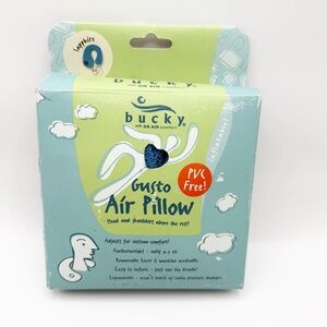 Bucky Gusto inflatable travel Neck Pillow sapphire blue